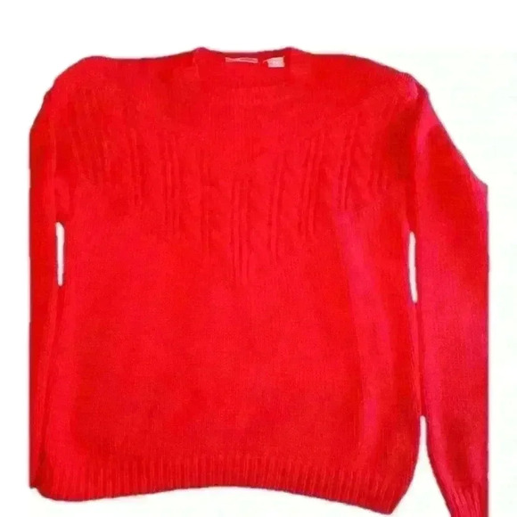 VTG Nordstrom point of view knitted sweater sz Lg - Picture 1 of 4